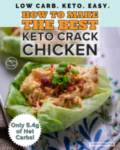 The Best Keto Crack Chicken Recipe - Instant Pot, Crock Pot, Oven ...
